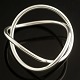 Georg Jensen 
Armring i 
Sterling Sølv - 
Swing. #12396/2
Tegnet af  
Allan Scharff
Størrelse ...