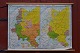 Skolekort, 
Engelsk: 
Rusland 
1462-1914 og 
1914-1939, 
Transportabelt 
med træstokke, 
Kortmål: 110 x 
...
