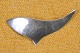 Brooch in 
silver shaped 
like a whale 
harbor 
porpoises. 
Stamped 
sterling. Str 
.: 7 * 2.5cm 
Art No. 57