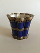 Royal 
Copenhagen 
Large Margrethe 
Cup with 
Sterling Silver 
mounting by 
Anton ...