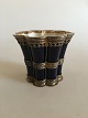 Royal 
Copenhagen 
Large Margrethe 
Cup with 
Sterling Silver 
mounting by 
Anton ...