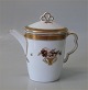 1 stk på lager
Kgl.  910-595 
Kaffekande 14 
cm  Royal 
Copenhagen Guld 
dekoration på 
hvidt ...