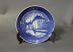 Juleplatte 
"Marselisborg 
Slot" fra 1975 
af Royal 
Copenhagen.
Dia - 18 cm.