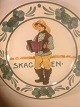 Aluminia 
plate., Skagen
  Aluminia 
.nr. 352/229
Diameter: 23.5 
cm.
Beautiful and 
well ...