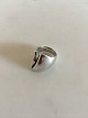 Georg Jensen 
Sterling Silver 
Ring. Ring Size 
55 / US 7 1/2. 
Weighs 11.7 g / 
0.41 oz.