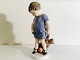 Royal 
Copenhagen, 
Dreng med bamse 
#3468, 18cm 
høj, 
1.Sortering, 
Design Ada 
Bonfils 
*Perfekt stand*