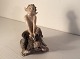 Royal 
Copenhagen, 
Faun på 
skildpadde 
#858, 10cm 
høj,9cm bred, 
1.Sortering, 
Design 
Christian ...