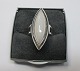 Sterling ring, 
Andreas 
M&oslash;ller 
(after 1983) 
H&oslash;jbjerg, 
Denmark. With 
polished stone. 
...