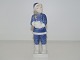 Rare Royal 
Copenhagen 
Figurine, girl 
with snowball.
The factory 
mark tell that 
this was ...