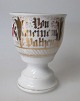 Porcelain 
chocolate cup, 
19th century. 
Germany. With 
rose painting 
and gilding. 
With German ...
