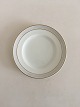 Bing & Grondahl 
Tiber Side 
Plate / Cake 
Plate No 28A. 
16 cm dia (6 
19/64"). White 
with Light ...