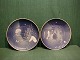 Bing & Grondahl 
Christmas plate 
1978 and 1979 
Bing & Grondahl 
B&G Porcelain 
...