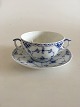 Royal 
Copenhagen Blue 
Fluted Half 
Laced Bouillon 
Cup with Saucer 
No 764. The cup 
measures 6 cm x 
...