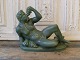 Harald Salomon 
for Rörstrand, 
smuk figur af 
Bacchus.
Højde 24cm. 
Længde 30cm.