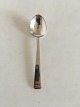 Georg Jensen 
Sterling Silver 
Margrethe Tea 
Spoon No. 33. 
Measures 12 cm 
/ 4 23/32 in.