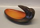 Ipsen Danish Art Pottery 1843-1955 125 XX Raven Bowl 13 x 24 cm Niels Nielsen 
1903