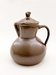 Brunglaseret 
"Mug" 
kaffekande 
19.årh. H. 18 
cm. Nr. 296566