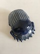 Royal 
Copenhagen 
Scarab Shaped 
Lidded Dish No 
31/16. In 
somewhat mate 
and shiny blue 
toned ...