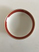 Bing & Grondahl 
Egmont Deep 
Plate / Bowl No 
22. White with 
Wine Red and 
Gold Border. 20 
cm dia. ...