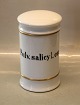 Royal 
Copenhagen 
Farmacy Jar 19 
cm 
Pulv.salicyl.
con Small chip 
inside See 
images
