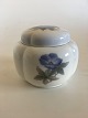Royal 
Copenhagen 
Lidded Jar No 
1763/424 with 
Blue Flower 
Motif. 1st 
Quality. 
Measures 10 x 
12 cm ...