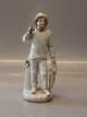 Bing and 
Grondahl B&G 
Antique Sailor 
with fish  18.5 
cm Decorated 
over glaze with 
gold ca ...