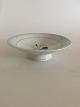 Bing & Grøndahl 
Demeter / Blue 
Cornflower 
Footed Cake 
Dish No 428. 
5.6 cm H. 20 cm 
dia