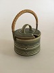 Bing and 
Grøndahl / 
Kronjyden Rune 
Stoneware Jam 
Jar. Designed 
by Jens 
Quistgaard. 
Measures 7 cm 
...