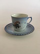 Bing & Grøndahl 
Harald Wiberg 
Christmas 
Coffee Cup with 
Saucer No. 
3505/305. 6.5 
cm H