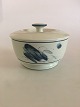 Bing & Grondahl 
Cumulus Lidded 
Bowl no. 512. 
10 cm H. 19 cm 
dia. Design by 
Carl-Harry 
Staalhane