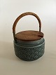 Bing & Grøndahl 
Jens Quistgaard 
Stoneware for 
Kronjyden / B&G 
"Azur" Jam Bowl 
with Wooden 
Lid. ...