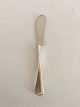 Patricia W&S 
Sørensen 
Smørkniv i Sølv 
og Rustfrit 
Stål. 17.4 cm L