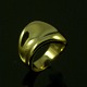 Georg Jensen 
Ring i 18k guld 
#1439 - Minas 
Spiridis
Tegnet af 
Minas Spiridis.
Stemplet med 
...