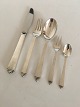 Georg Jensen "Pyramid" Sterling Silver Flatware Set for 12 People. 60 Pieces