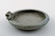 Arne Bang. Ceramic dish.
Blue/green glaze.