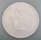 Royal 
Copenhagen 
biscuit platte 
efter 
Thorvaldsen.
Stemplet VP 
for S. V. 
Petersen 
1872-77.
I ...