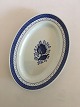 Royal 
Copenhagen Blå 
Tranquebar 
Ovalt Fad No. 
928. Måler 32 x 
23 cm. I fin 
hel stand.