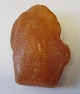 Unpolished 
amber lump, 
Denmark.