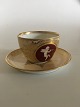 Royal 
Copenhagen 
Tidlig kop med 
Thorvaldsen 
motiv fra 
1860-1880.
Måler 5cm høj 
og 7,8cm dia. 
...