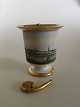 Royal 
Copenhagen 
Empire Lion Kop 
med motiv fra 
Nyborg fra 
1820-1850
Måler 11,3cm 4 
2/5" høj ...