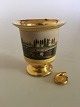 Royal 
Copenhagen 
Empire Lion Kop 
med motiv af 
København fra 
1820-1850.
Måler 11,3cm 4 
2/5" ...