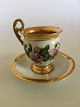 Royal 
Copenhagen 
Empire Kop med 
Blomster fra 
1820-1850 af 
Klein
Måler 10,3cm 
høj og 8cm dia. 
...