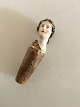 Royal 
Copenhagen 
Antique Stopper 
in Bisque with 
motif of 
Greek/Roman 
head 1820-1850
Måler ...