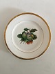 Royal 
Copenhagen 
Antique Plate 
from 1820-1850 
with fruit 
motif.
Measures 22cm 
/ 8 2/3".