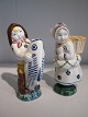 2 
Børnehjælpsdagsfigurer: 
Skovserpige og 
-dreng fra 
henholdvis 1945 
og 1946  tegnet 
af JUS - ...