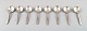 Georg Jensen Sterling Silver Block / Acadia six bouillon spoons.
