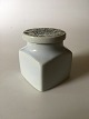 Aluminia Krukke 
med Låg. 10 cm 
Høj. I god 
stand.
