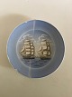 Royal 
Copenhagen 
Georg Stage 
Prøve Motiv 
Platte fra 1982 
med Store 
Brændingsfejl 
tværs over ...