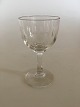 Holmegaard 
Murat 
Hedvinsglas 
10.5 cm H. Ca. 
5.5 cm dia. 
Oliver Slibning 
og glat rund 
stilk. Fra ...