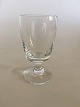 Holmegaard 
Almue White 
Wine Glass. 
11.5 cm H. 5.5 
cm diameter. 
Design by Per 
Lütken